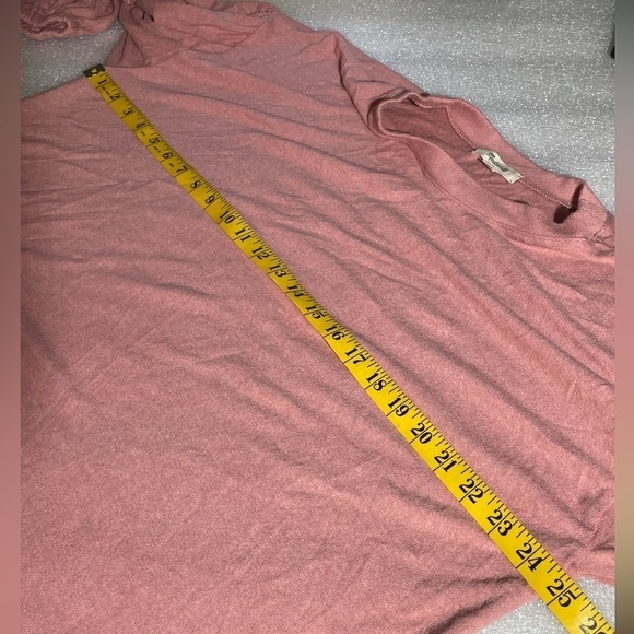 Madewell Plus Dreamiest Knit Long-Sleeve Tee Soft Pink dusty rose coral - Picture 9 of 10